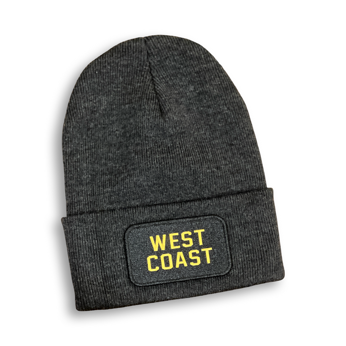 West Coast Classic Beanie, Charcoal