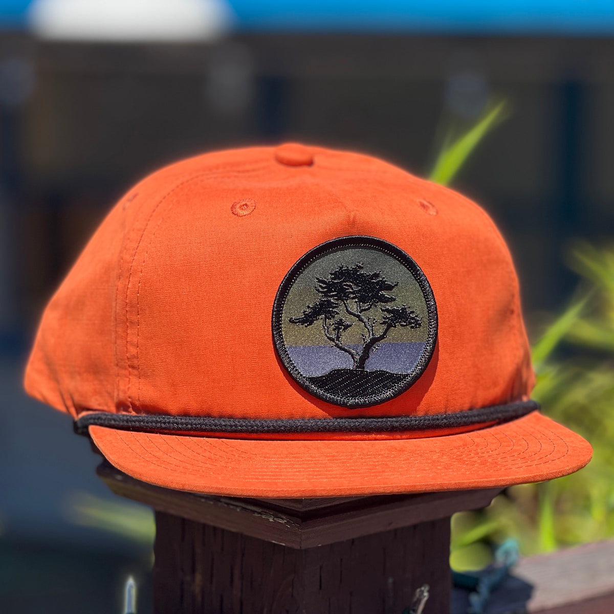 Blackout Cypress Rope Hat (Orange/Black) Tommy Breeze