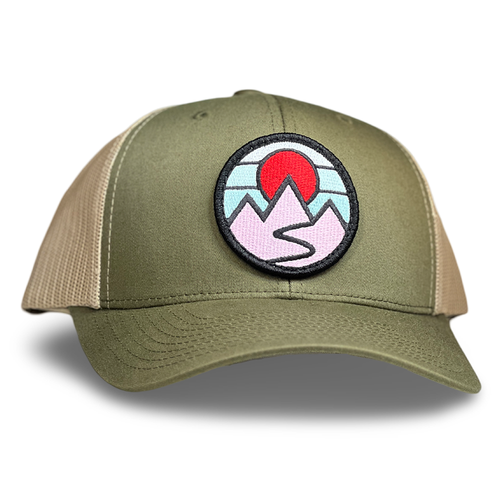 Curved-Brim Trucker