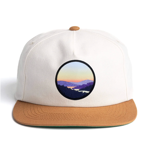 Lakeview Classic Snapback (Ivory/Clay)