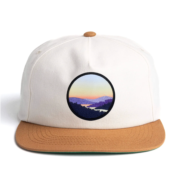 Lakeview Classic Snapback (Ivory/Clay)