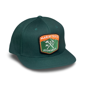 Marin Trail Stewards Snapback (Spruce)