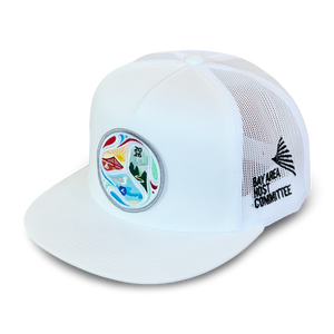 World Cup Flat-Brim Trucker (White)