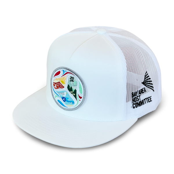 World Cup Flat-Brim Trucker (White)