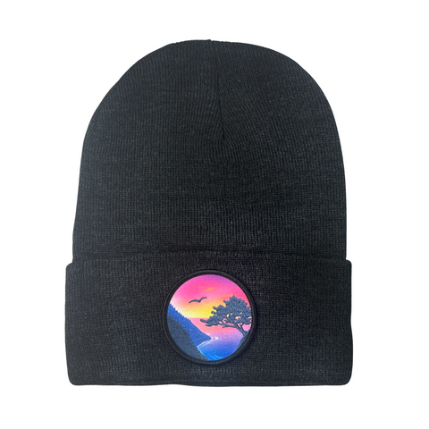 Classic Beanie (Charcoal) with Vista Patch