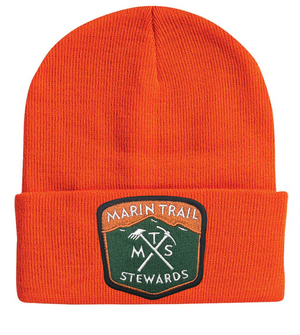 Marin Trail Stewards Beanie (Blaze Orange)