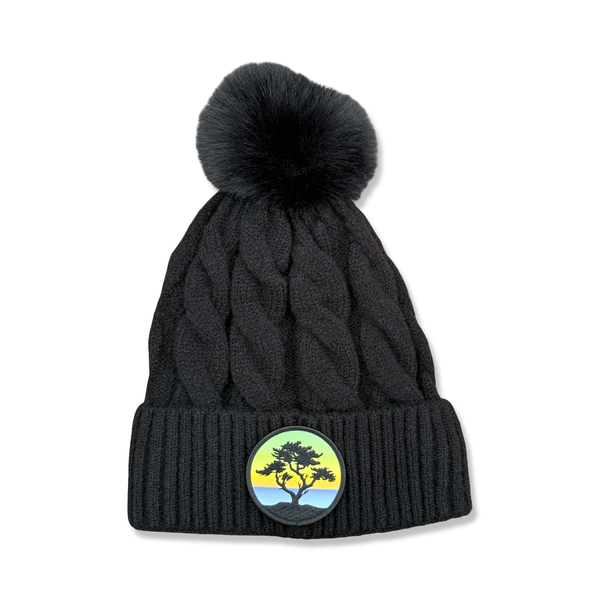 Faux Pom Beanie