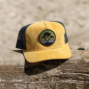 Blackout Cypress Corduroy Trucker (Clay/Sapphire)