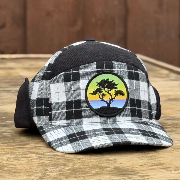 Cypress Quilted Thermal Hat (Black/White)