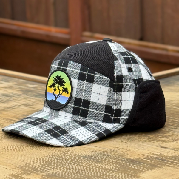 Cypress Quilted Thermal Hat (Black/White)