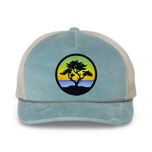 Corduroy Trucker (Sky/Ivory)