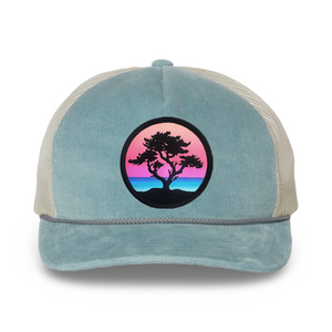 Corduroy Trucker (Sky/Ivory)