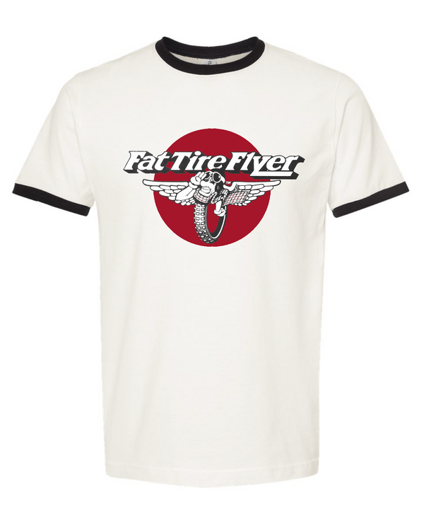 Fat Tire Flyer T-Shirt (Ivory/Black)