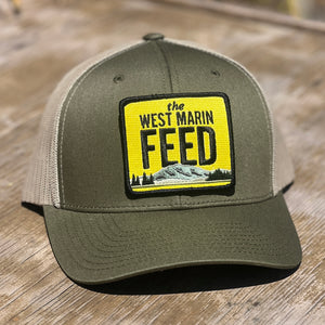 West Marin Feed Trucker (Moss/Sand)