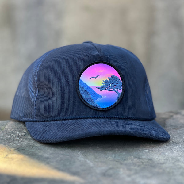 Vista Corduroy Trucker (Navy)