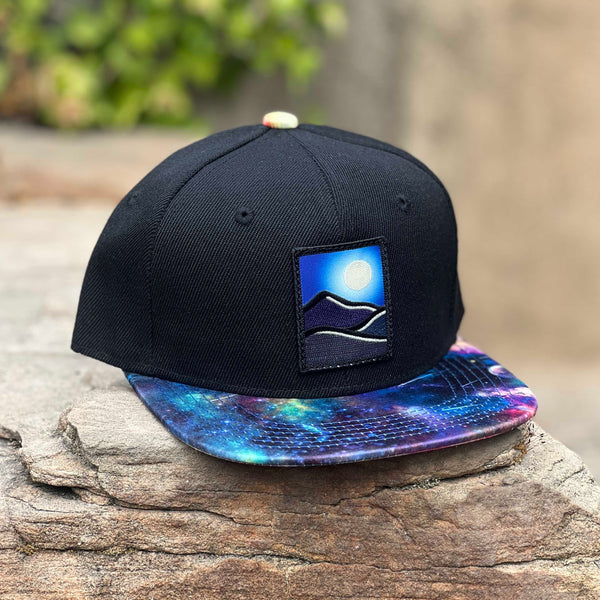 Kids’ Full Moon Snapback (Black/Galaxy)