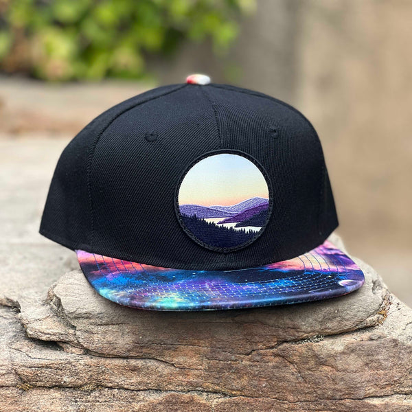 Kids’ Lakeview Snapback (Black/Galaxy)