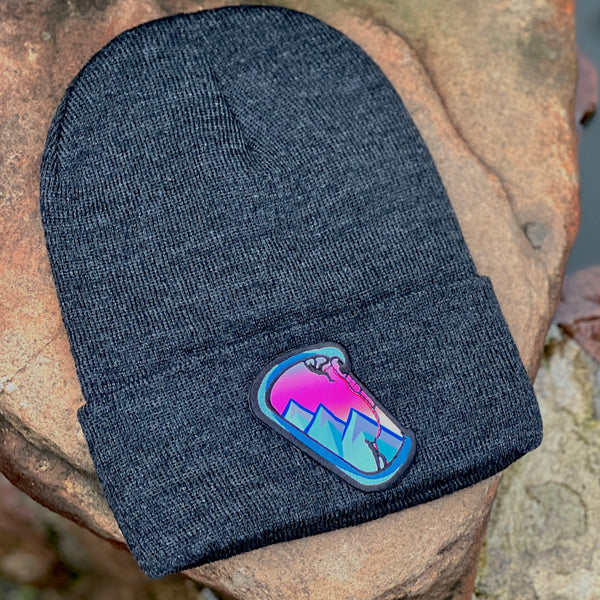 Climbing Beanie by Ashton Stranton (Charcoal)