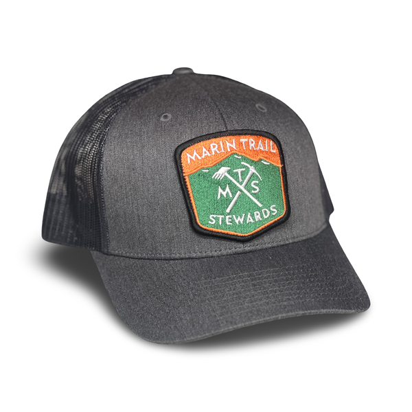 Marin Trail Stewards Trucker (Slate/Charcoal)