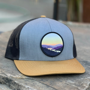Lakeview Curved-Brim Trucker (Stone/Clay/Charcoal)