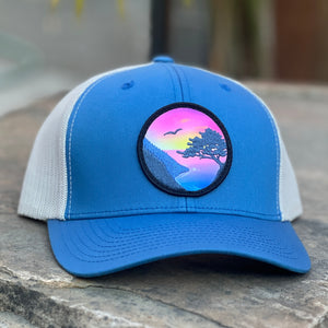 Vista Trucker (Cobalt/Silver)