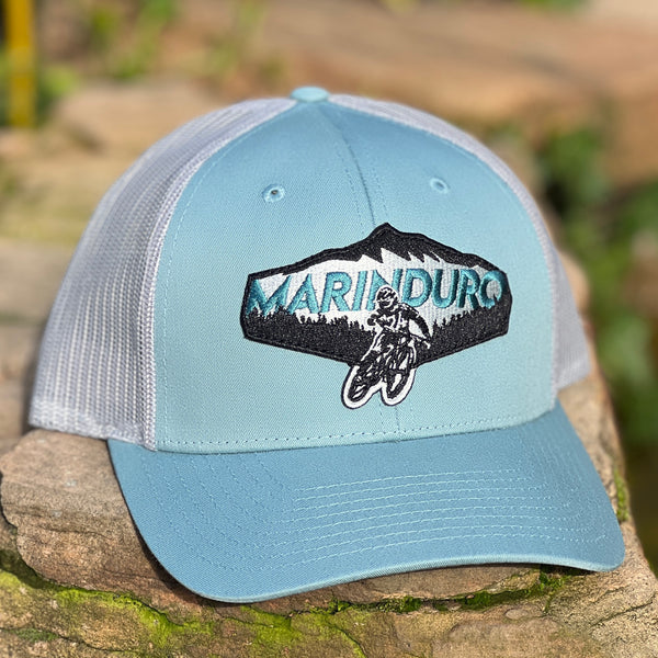 Marinduro Curved-Brim Trucker (Sage/Smoke)