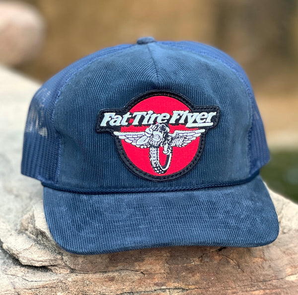 Fat Tire Flyer Corduroy Trucker (Navy)