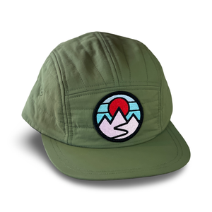 Mountains Quilted Lo-Pro Camper (Moss)