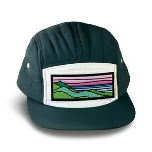 Pink Ridgecrest Quilted Lo-Pro Camper (White/Spruce)