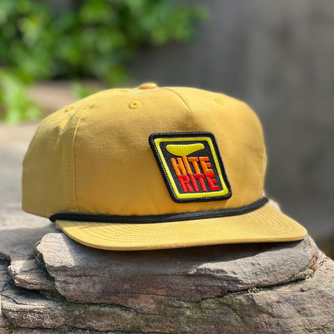 Hite-Rite Rope Hat (Goldenrod/Black)