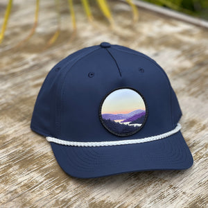 Navy Lakeview Rope Hat - PG&E Exclusive
