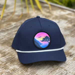 Navy Vista Rope Hat - PG&E Exclusive