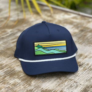 Navy Ridgecrest Rope Hat - PG&E Exclusive