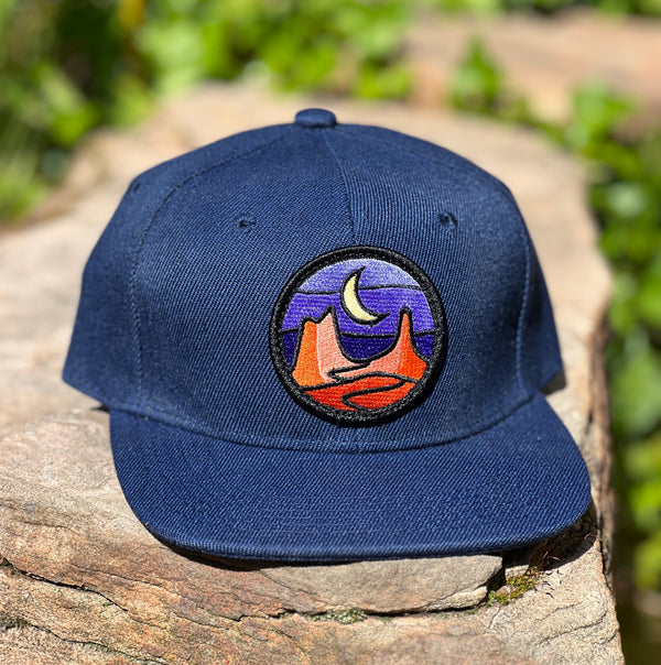 Desert Kids’ Snapback (Navy)