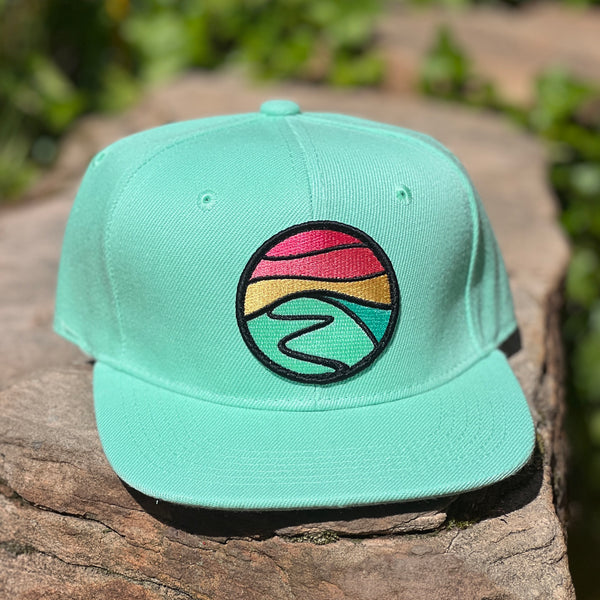 Hilltop Kids’ Snapback (Mint)