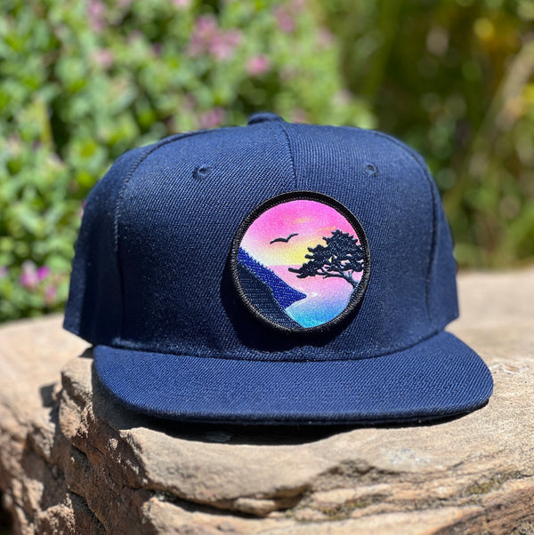 Vista Kids’ Snapback (Navy)