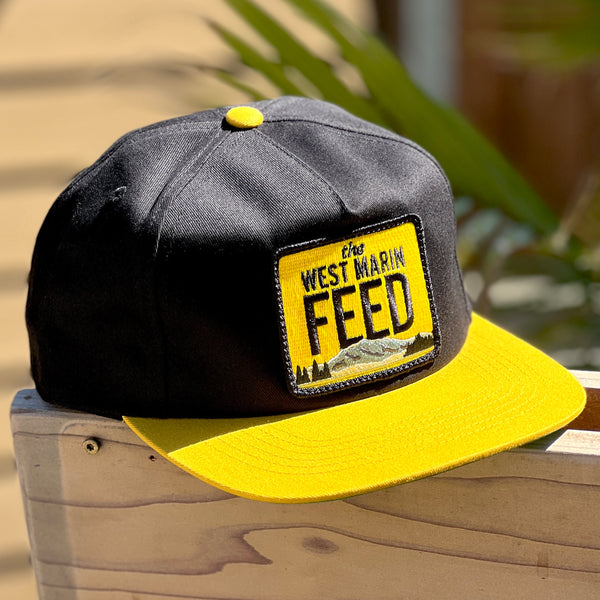 West Marin Feed "Classic Rancher" Hat (Black/Sun)