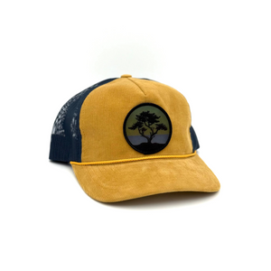 Blackout Cypress Corduroy Trucker (Clay/Sapphire)