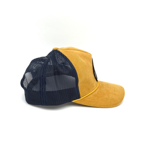 Blackout Cypress Corduroy Trucker (Clay/Sapphire)
