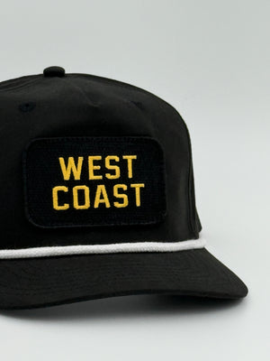 West Coast Rope Hat (Black/White)