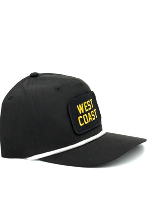 West Coast Rope Hat (Black/White)