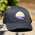 Lakeview Curved-Brim Trucker (Black)