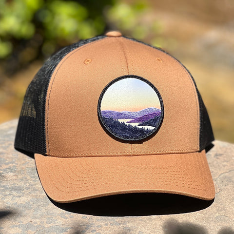 Lakeview Curved-Brim Trucker (Bronze/Black)