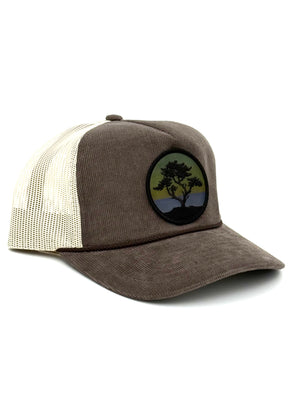 Blackout Cypress Corduroy Trucker (Brown/Sand)