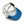 Sundown Cypress Curved-Brim Trucker (Cobalt/Silver)