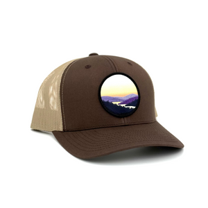 Lakeview Curved-Brim Trucker (Brown/Sand)