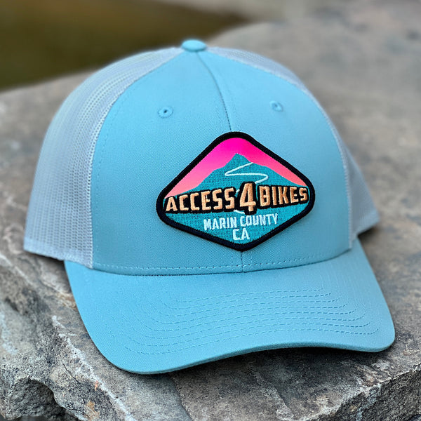 A4B Curved-Brim Trucker (Sage/Smoke)