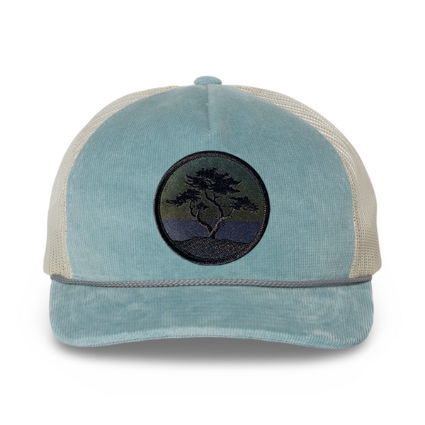 Corduroy Trucker (Sky/Ivory)