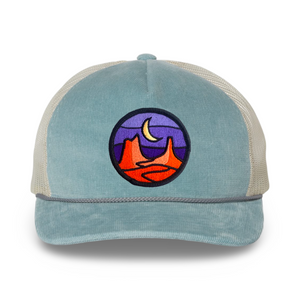 Corduroy Trucker (Sky/Ivory)