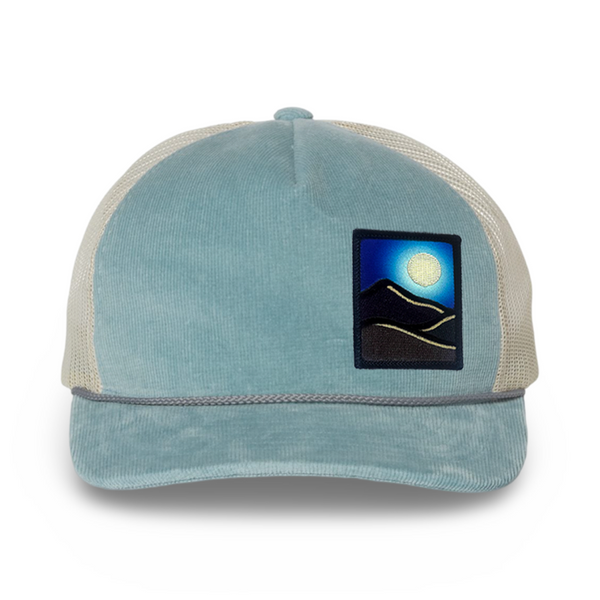 Corduroy Trucker (Sky/Ivory)